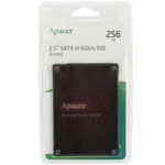 Внутренний накопитель Apacer AS350X AP256GAS350XR-1 SSD (твердотельные), 256 ГБ, 2.5 дюйма, SATA