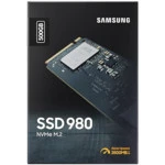 Внутренний накопитель Samsung 980 Series MZ-V8V500BW SSD (твердотельные), 500 ГБ, M.2, PCIe