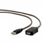 Кабель интерфейсный Gembird Кабель удлинитель USB 2.0 UAE-01-5M