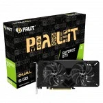 Видеокарта Palit PA-GTX1660 DUAL 6G NE51660018J9-1161C 6 ГБ