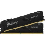 ОЗУ Kingston 16 ГБ KF436C18BBK2/32 DIMM, DDR4, 32 Гб (2 х 16 Гб), 3600 МГц