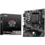 Материнская плата MSI A520M PRO-VH Micro-ATX, AMD AM4