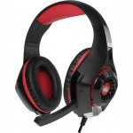 Наушники CROWN micro CMGH-102T Black&red