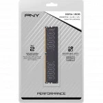 ОЗУ PNY 8 ГБ MD8GSD42666BL (DIMM, DDR4, 8 Гб, 2666 МГц)