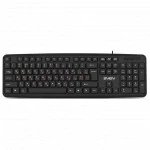 Клавиатура Sven KB-S230 чёрная (104кл, каб. 2м) SV-018399 (Проводная, USB)