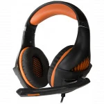 Наушники CROWN micro CMGH-2003 Black&orange