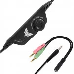 Наушники CROWN micro CMGH-2003 Black&orange