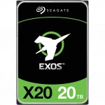 Серверный жесткий диск Seagate EXOS X20 ST20000NM007D HDD, 3,5 LFF, 20 ТБ, SATA