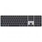 Клавиатура Apple Magic Keyboard with Touch ID and Numeric Keypad for Mac models with Apple silicon - Black Keys - Russian MMMR3RS/A Беспроводная, Bluetooth