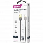 Кабель интерфейсный OLMIO Deluxe (1м) черный 38855