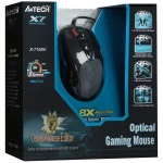 Мышь A4Tech 3-Fire Extra High Speed Oscar Editor Black X7 X-710BK