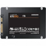 Внутренний накопитель Samsung 870 EVO Client SSD MZ-77E1T0B/EU SSD (твердотельные), 1 ТБ, 2.5 дюйма, SATA