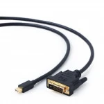 Кабель интерфейсный Gembird Cable SVGA MiniDisplayPort to DVI CC-mDPM-DVIM-6