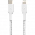 Кабель интерфейсный Belkin Lightning - USB-С white (1m) CAA004BT1MWH