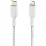 Кабель интерфейсный Belkin Lightning - USB-С white (1m) CAA004BT1MWH
