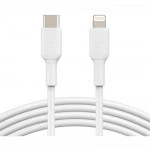 Кабель интерфейсный Belkin Lightning - USB-С white (1m) CAA003BT1MWH