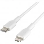 Кабель интерфейсный Belkin Lightning - USB-С white (1m) CAA003BT1MWH