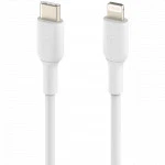 Кабель интерфейсный Belkin Lightning - USB-С white (1m) CAA003BT1MWH
