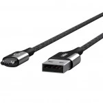 Кабель интерфейсный Belkin MIXIT DURATEK (1.2) Black F2CU051BT04-BLK