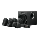 Компьютерные колонки Logitech Z906 THX Surround Sound 5.1 Speakers - BLACK - 3.5 MM 980-000468