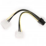 Кабель питания Cablexpert 2 x Molex f - 6 pin m CC-PSU-6
