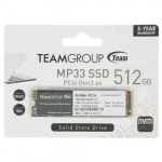 Жесткий диск Team Group MP33 TM8FP6512G0C101 SSD (твердотельные), 512 ГБ, M.2, PCIe