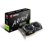Видеокарта MSI GeForce GTX 1080 ARMOR 8G OC