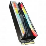 Жесткий диск Netac NV3000 RGB [NT01NV3000RGB-500-E4X] SSD (твердотельные), 500 ГБ, M.2, PCIe