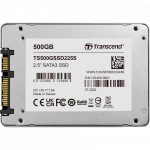 Внутренний накопитель Transcend SSD225S TS500GSSD225S SSD (твердотельные), 500 ГБ, 2.5 дюйма, SATA