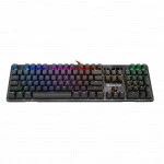 Клавиатура A4Tech B820R BLACK (BLUE SWITCH) Проводная, USB