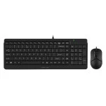 Клавиатура + мышь A4Tech Fstyler F1512 F1512 BLACK