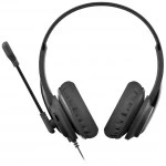 Наушники A4Tech HU-10 HU-10/USB/BLACK