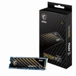 Жесткий диск MSI SPATIUM M371 NVMe M.2 500GB SSD (твердотельные), 500 ГБ, M.2, PCIe