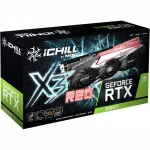 Видеокарта Inno3D RTX3060 Ti ICHILL X3 RED LHR 8Gb C306T3-08D6X-1671VA39H (8 ГБ)