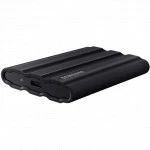 Внешние накопители Samsung External SSD T7 Shield Black MU-PE1T0S/WW 1 ТБ, Интерфейс USB-C