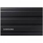 Внешние накопители Samsung External SSD T7 Shield Black MU-PE1T0S/WW 1 ТБ, Интерфейс USB-C