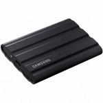 Внешние накопители Samsung External SSD T7 Shield Black MU-PE1T0S/WW 1 ТБ, Интерфейс USB-C