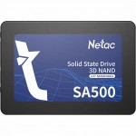 Внутренний жесткий диск Netac SA500 NT01SA500-960G-S3X (SSD (твердотельные), 960 ГБ, 2.5 дюйма, SATA)