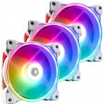 Охлаждение ID-Cooling ID-FAN-TF-12025-ARGB-TRIO-SNOW (Для системного блока)