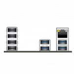 Серверная материнская плата Asus WS C422 DC 90SB08J0-M0UBN0