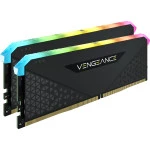 ОЗУ Corsair Vengeance RGB RS CMG16GX4M2E3200C16 (DIMM, DDR4, 16 Гб (2 х 8 Гб), 3200 МГц)