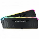 ОЗУ Corsair Vengeance RGB RS CMG16GX4M2E3200C16 (DIMM, DDR4, 16 Гб (2 х 8 Гб), 3200 МГц)