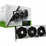 Видеокарта MSI RTX 4070TI, RTX 4070 Ti SUPRIM X 602-V513-08S 12 ГБ