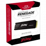 Жесткий диск Kingston Fury Renegade SFYRDK/2000G SSD (твердотельные), 2 ТБ, M.2, PCIe