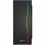 Корпус Sharkoon RGB SLIDER BLACK RGB SLIDER bk Mid-Tower