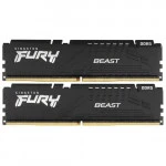 ОЗУ Kingston FURY Beast Black KF560C36BBEK2-16 DIMM, DDR5, 16 Гб (2 х 8 Гб), 6000 МГц