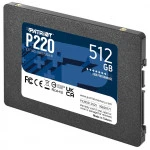 Внутренний накопитель Patriot P220 P220S512G25 SSD (твердотельные), 512 ГБ, 2.5 дюйма, SATA