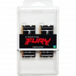 ОЗУ Kingston Fury Impact KF556S40IBK2-32 SO-DIMM, DDR5, 32 Гб (2 х 16 Гб), 5600 МГц