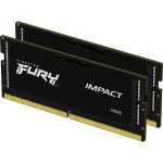 ОЗУ Kingston Fury Impact KF556S40IBK2-32 SO-DIMM, DDR5, 32 Гб (2 х 16 Гб), 5600 МГц
