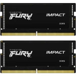 ОЗУ Kingston Fury Impact KF556S40IBK2-32 SO-DIMM, DDR5, 32 Гб (2 х 16 Гб), 5600 МГц
